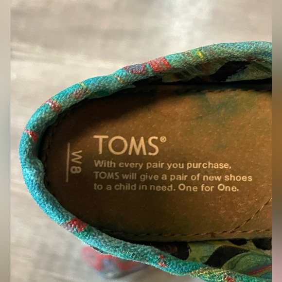 Toms Multicolor Marble Flats - Picture 5 of 5